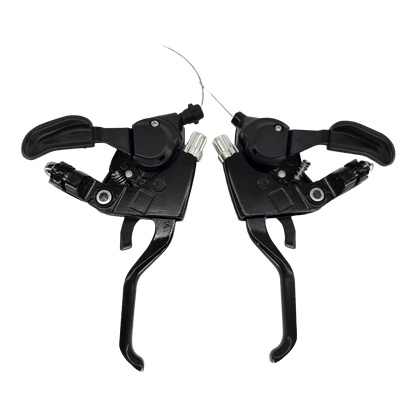 Passador De Câmbio X-Time Ez-Fire 21 Velocidades com Maçaneta DT-TS Preto