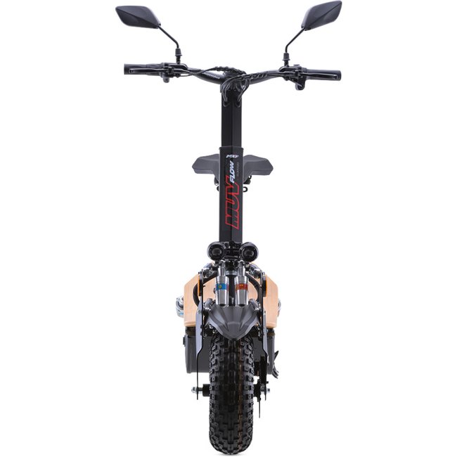 Patinete Elétrico Muv Flow 1000w Preto e Vermelho