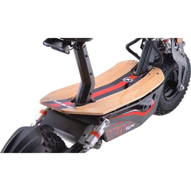 Patinete Elétrico Muv Flow 1000w Preto e Vermelho