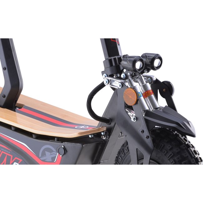 Patinete Elétrico Muv Flow 1000w Preto e Vermelho
