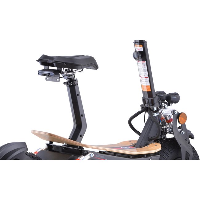 Patinete Elétrico Muv Flow 1000w Preto e Vermelho