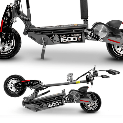 Patinete Elétrico Two Dogs 1600w 48v Cinza