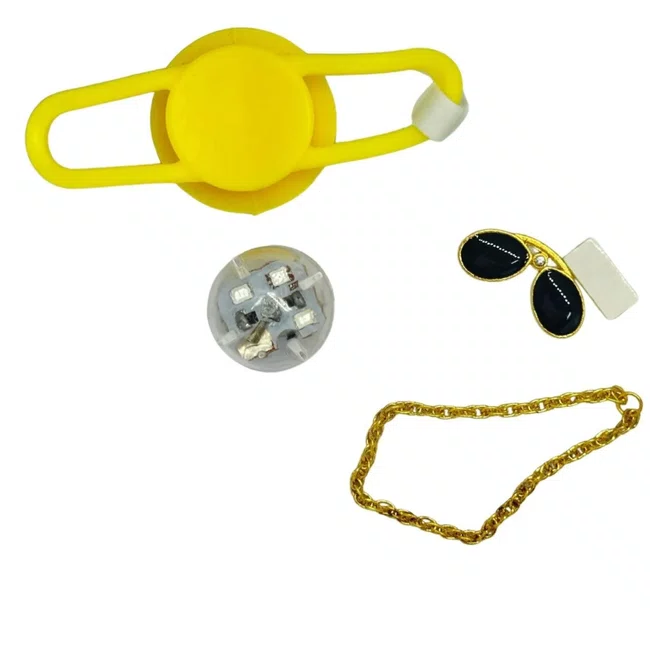 Patinho de Borracha c/ Capacete para Bike