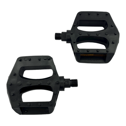 Pedal Plataforma Nylon Rosca Grossa 9/16 Preto