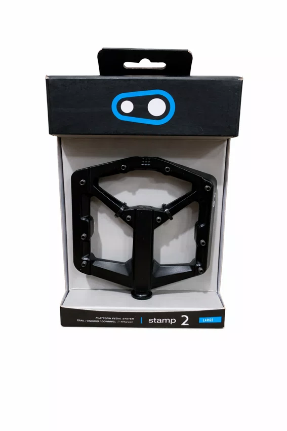 Pedal clip crankbrothers stamp 2 large black v2 preto (16363)