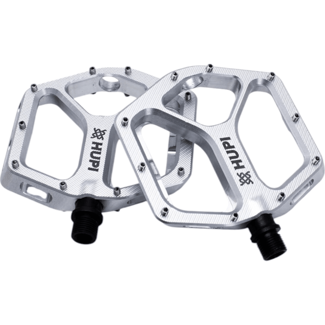 Pedal Hupi Strip Plataforma Rosca 9/16 Prataㅤㅤㅤㅤㅤㅤㅤㅤㅤㅤㅤ