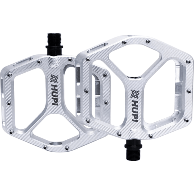 Pedal Hupi Strip Plataforma Rosca 9/16 Prataㅤㅤㅤㅤㅤㅤㅤㅤㅤㅤㅤ