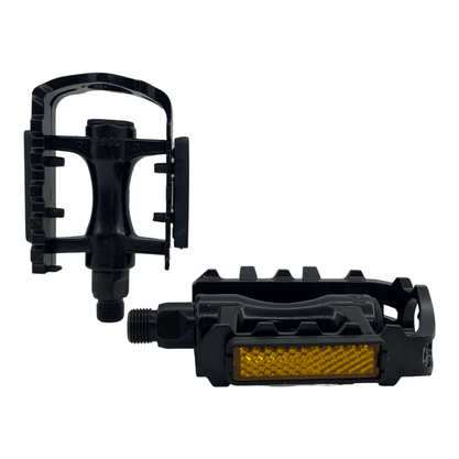 Pedal TSW MTB Alumínio 9/16 Preto