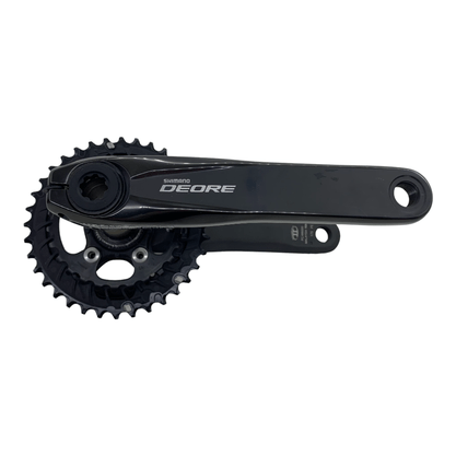 Pedivela Shimano Deore PD-M6000 2 Velocidades 26-36 Dentes Hollowtech Alumínio