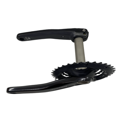 Pedivela Shimano Deore PD-M6000 2 Velocidades 26-36 Dentes Hollowtech Alumínio