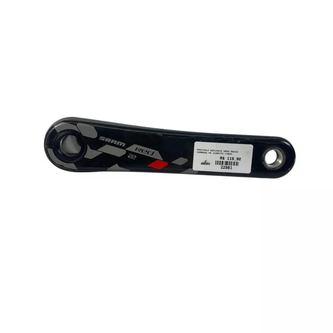 Pedivela Sram Red22 Carbono Pé Direito 175mmㅤㅤㅤㅤㅤㅤ
