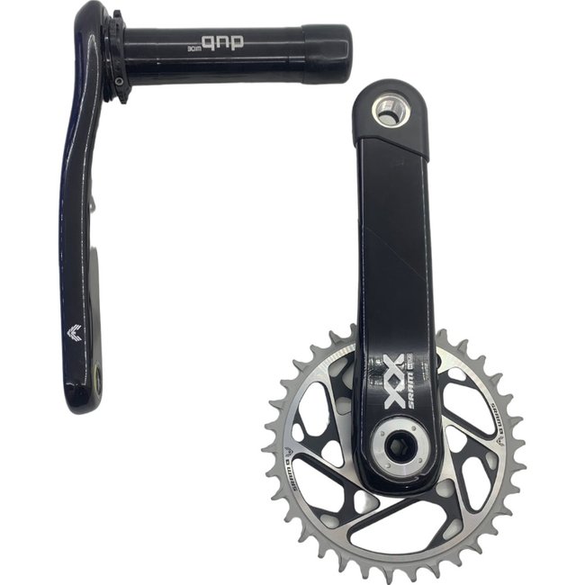 Pedivela Sram XX SL-Dub 34 Dentes 3mm Offset T-Type 175mm