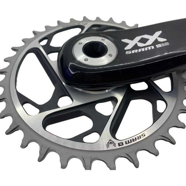 Pedivela Sram XX SL-Dub 34 Dentes 3mm Offset T-Type 175mm
