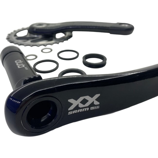 Pedivela Sram XX SL-Dub 34 Dentes 3mm Offset T-Type 175mm