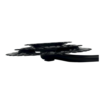 Pedivela Triplo Importado Alumínio 22/32/42 Dentes Preto