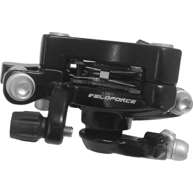 Pinça de Freio Mecânico MDA08 Para rotor 160mm Preto (Dianteiro/Traseiro)