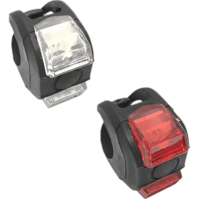 Par De Sinalizadores Pisca Led Diant e Tras Absolute Cor Preto