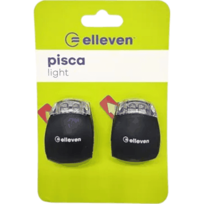 Pisca Sinalizador Dianteiro e Traseiro 3 Funções Silicone Preto