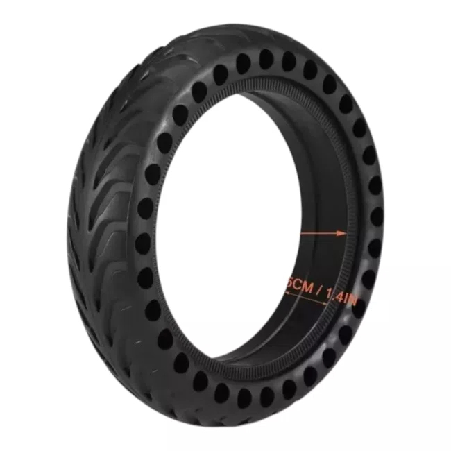Pneu Macico Oval Patinete Eletrico Xiaomi e Foston