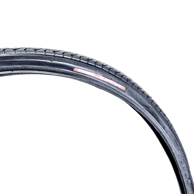 Pneu Slick com Faixas Brancas 26x1.90 Preto