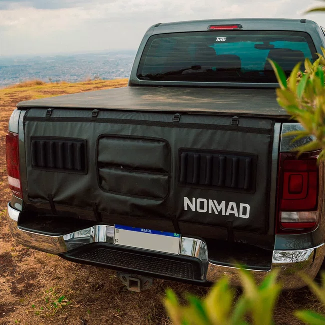 Protetor De Caçamba Truckpad Nomad Pro Grande 5 Bikes Preto