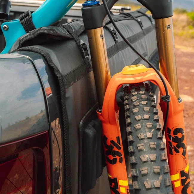 Protetor De Caçamba Truckpad Nomad Pro Grande 5 Bikes Preto