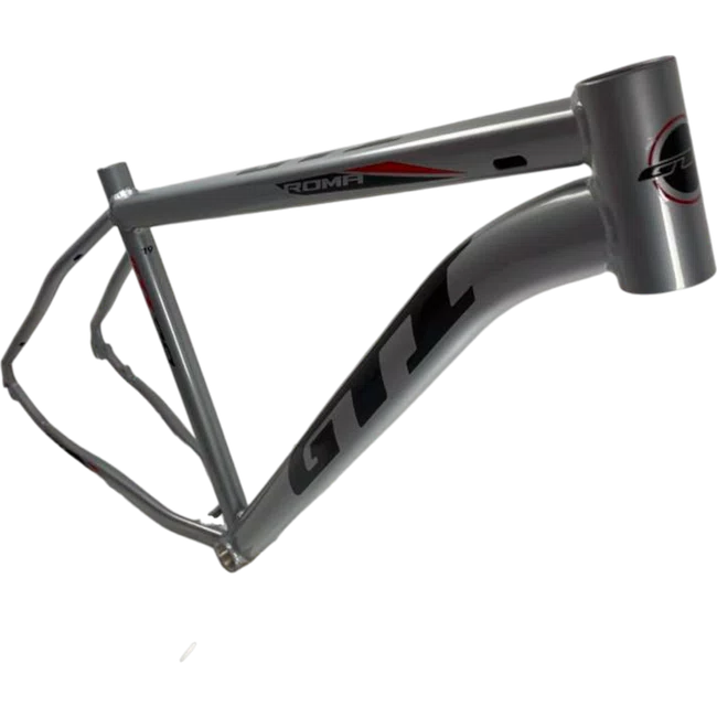 Quadro 29 Mtb Gti Roma Prata e Preto T-19ㅤㅤㅤㅤㅤㅤㅤㅤㅤㅤㅤㅤㅤㅤ