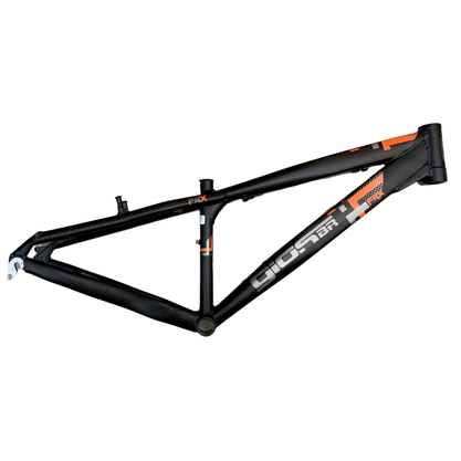 Quadro Gios FRX 13.5 Preto Fosco Adesivo Titanio e Laranja