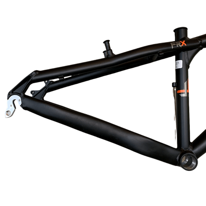 Quadro Gios FRX 13.5 Preto Fosco Adesivo Titanio e Laranja