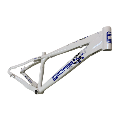 Quadro Gios FRX EVO 13.5 Branco Adesivo Azul e Preto
