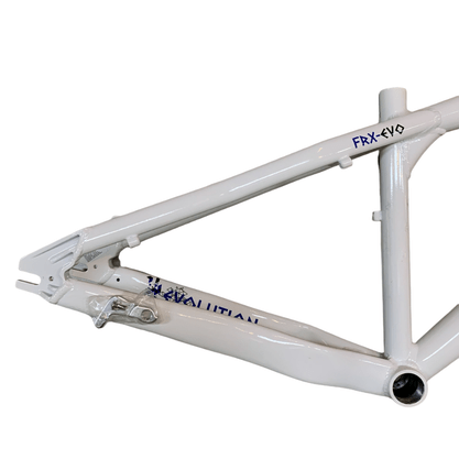 Quadro Gios FRX EVO 13.5 Branco Adesivo Azul e Preto