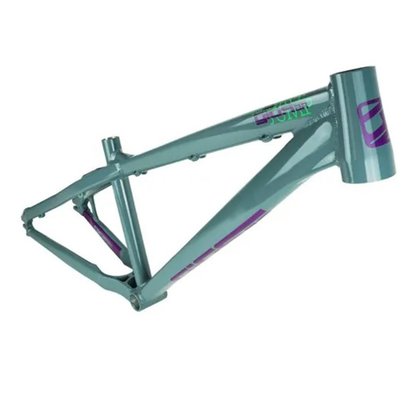 Quadro Aro 26/27,5 Gios Dirt Jump 2020 Cinza Ad. Verde/roxo