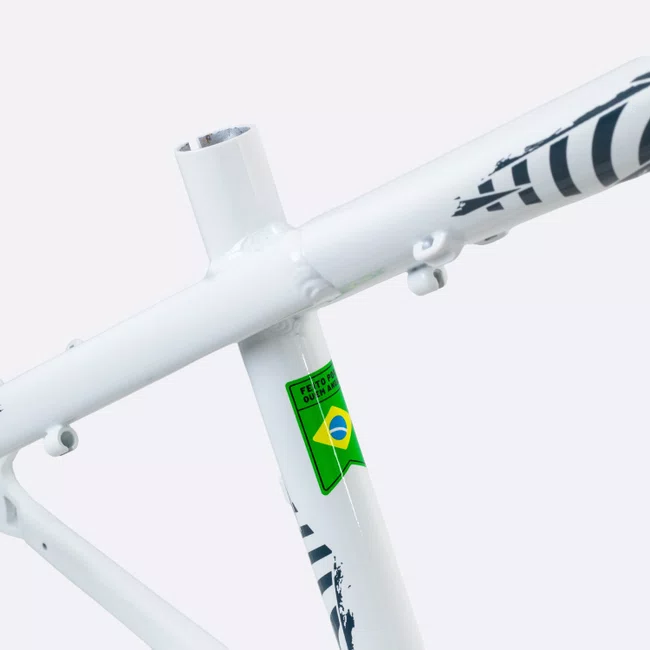 Quadro hupi naja v10 gancheira horizontal branco/preto