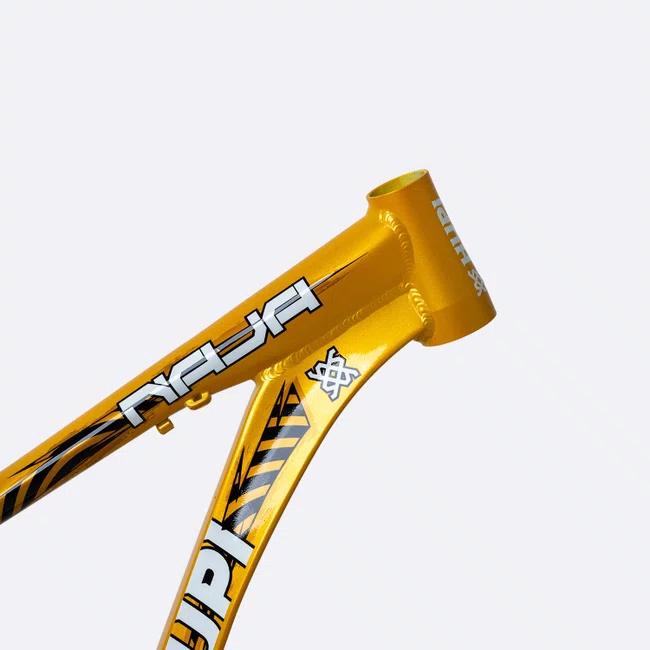 Quadro hupi naja v10 gancheira horizontal preto/dourado/branco