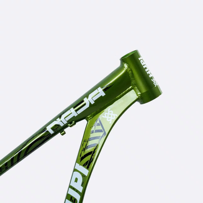 Quadro hupi naja v10 gancheira horizontal verde/branco/preto