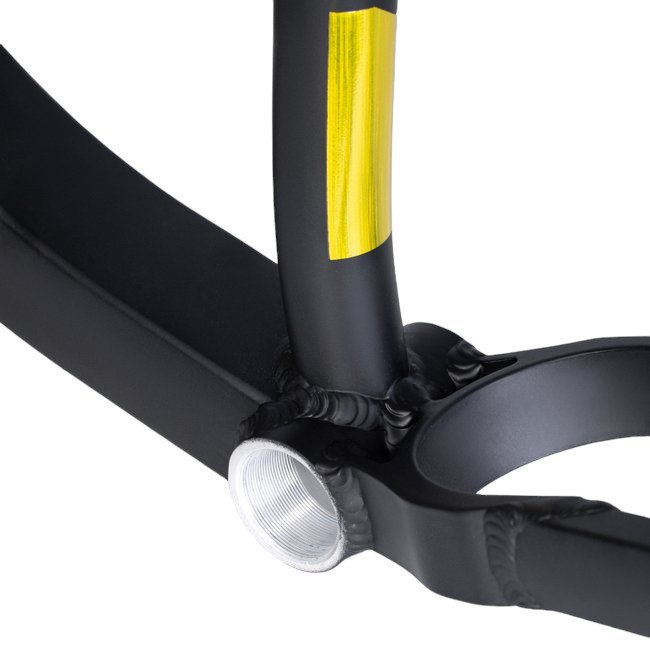 Quadro Hupi Naja v8 Gancheira Horizontal Preto e Dourado