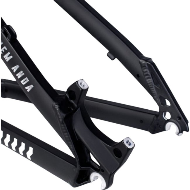 Quadro HUPI Naja V8 Gancheira Vertical Preto e Prata