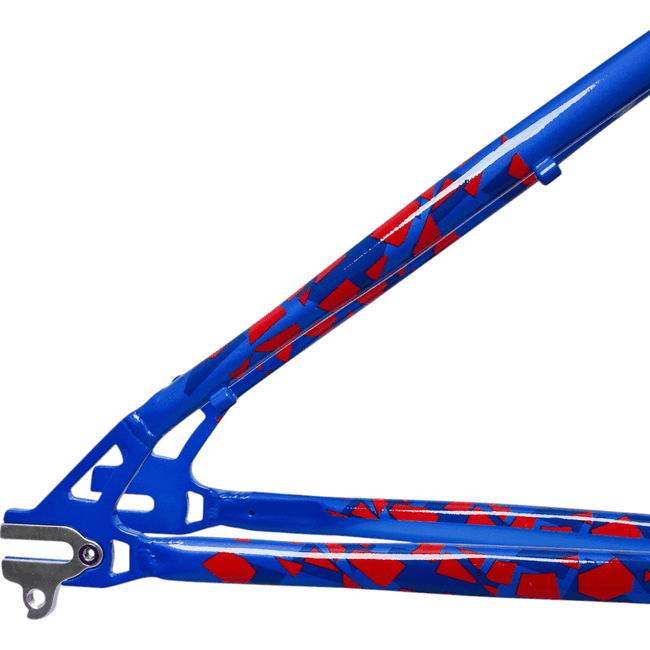 Quadro Hupi Naja V9 Horizontal Azul e Vermelhoㅤㅤㅤㅤㅤㅤㅤㅤㅤ