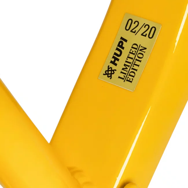 Quadro Hupi Naja V9 Gancheira Horizontal Amarelo Edição Limitada