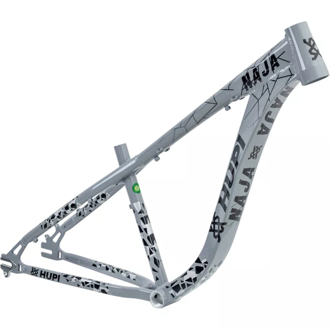 Quadro Hupi Naja V9 Gancheira Horizontal Cinza e Preto