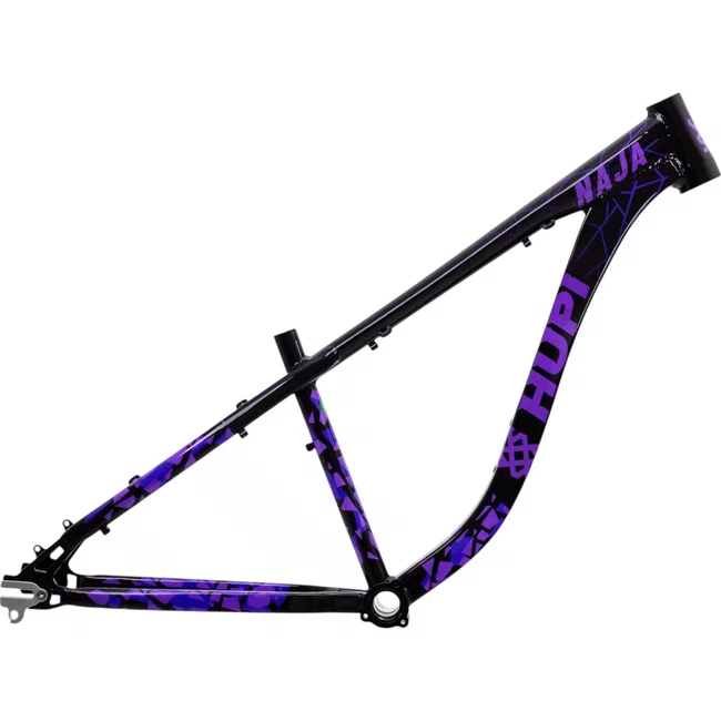 Quadro Hupi Naja V9 Gancheira Horizontal Preto e Violeta