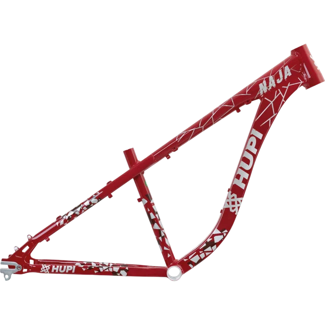 Quadro Hupi Naja V9 Gancheira Horizontal Vermelho e Prata