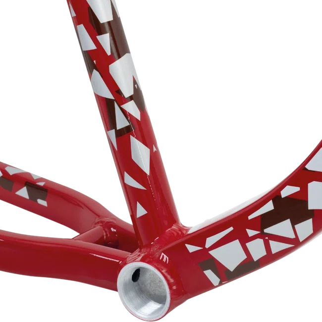 Quadro Hupi Naja V9 Gancheira Horizontal Vermelho e Prata