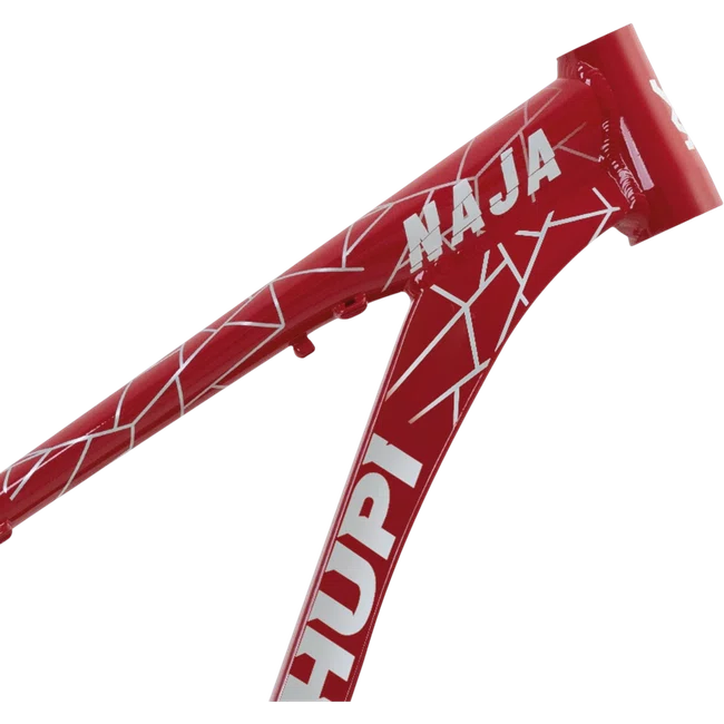Quadro Hupi Naja V9 Gancheira Horizontal Vermelho e Prata