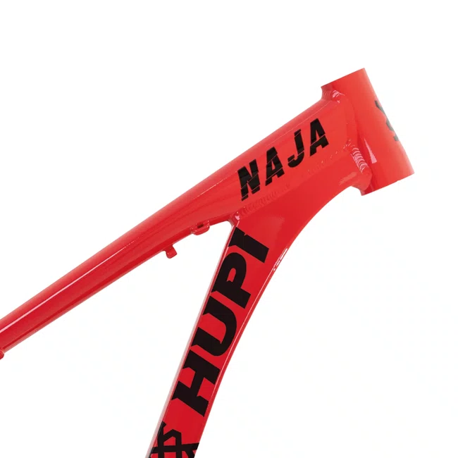 Quadro Hupi Naja V9 Gancheira Horizontal Vermelho e Preto