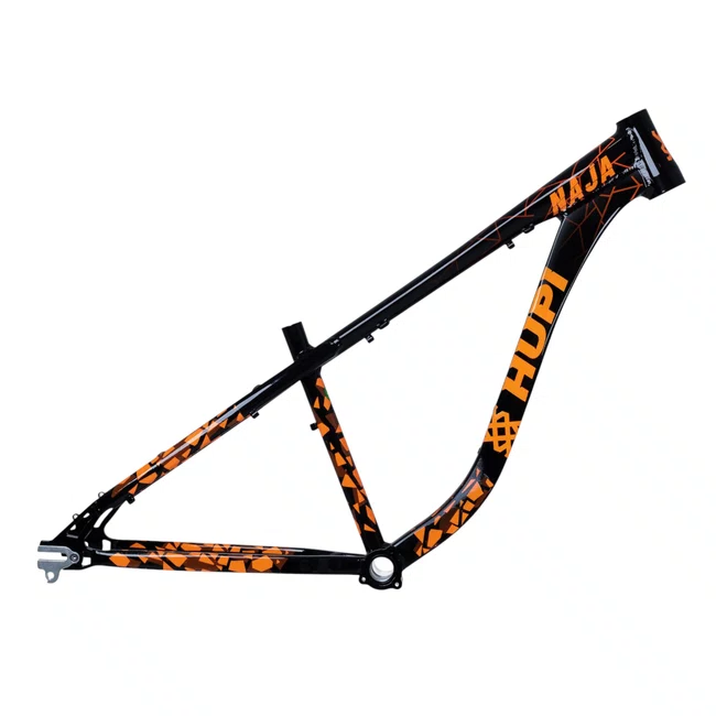 Quadro Hupi Naja V9 Gancheira Horizontal Preto e Laranjaㅤㅤㅤㅤㅤㅤㅤㅤㅤㅤ