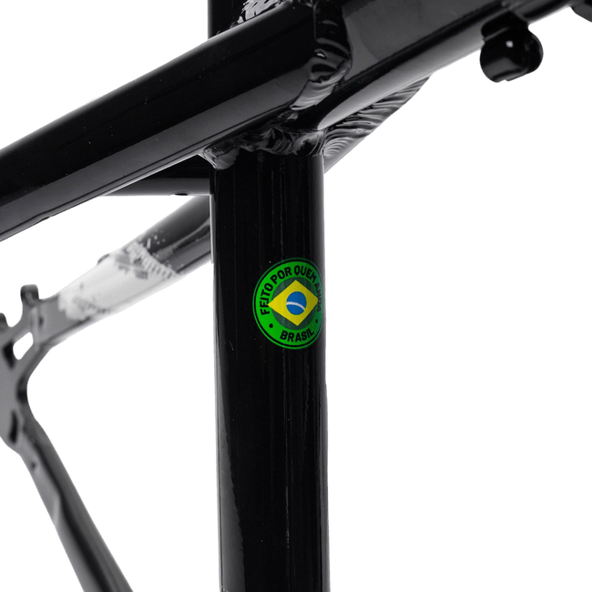 Quadro Hupi Naja V9 Horizontal Preto e Prata