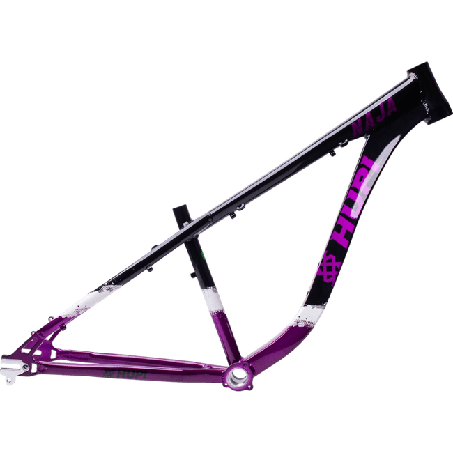 Quadro Hupi Naja V9 Horizontal Preto e Roxo e Branco