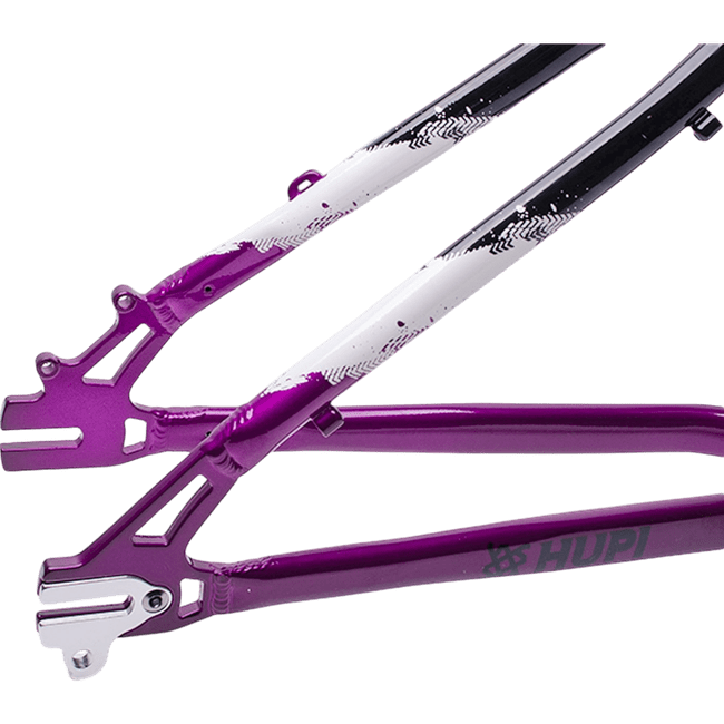 Quadro Hupi Naja V9 Horizontal Preto e Roxo e Branco