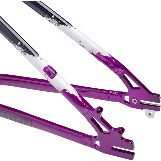 Quadro Hupi Naja V9 Horizontal Preto e Roxo e Branco